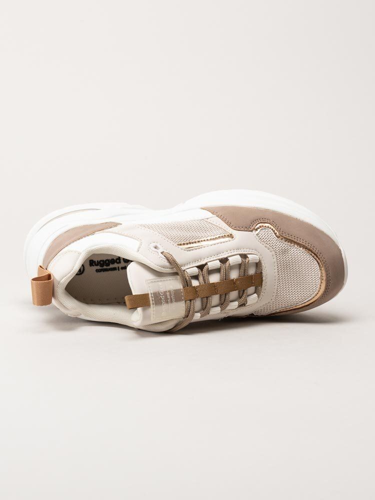 Rugged Gear - Beige chunky sneakers
