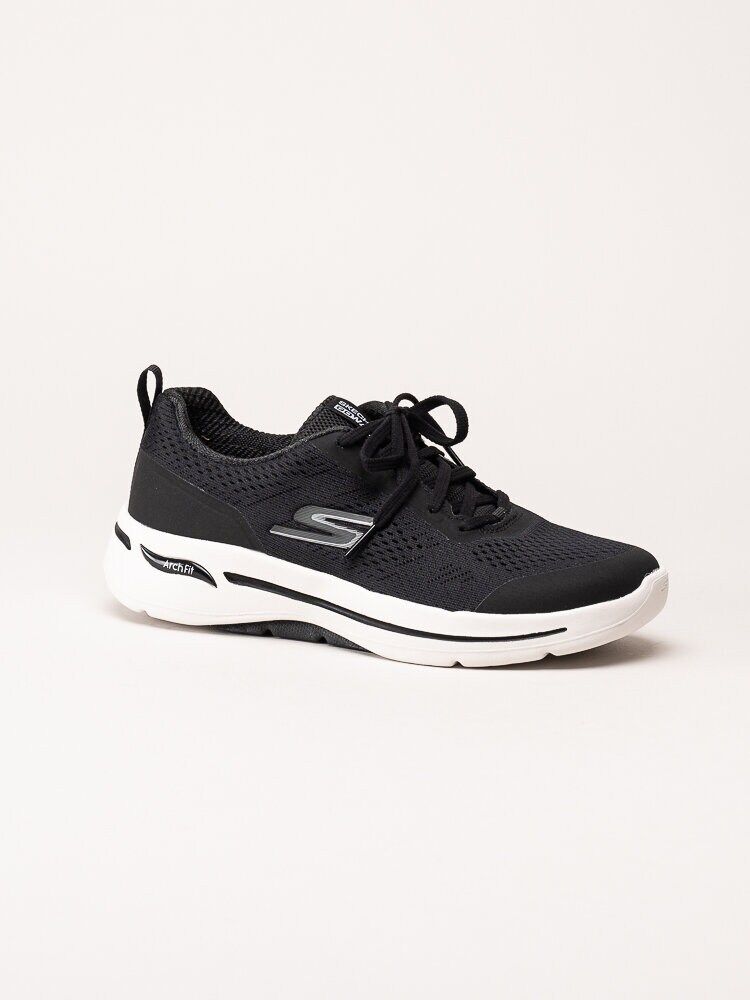 Skechers - Go Walk Arch Fit - Motion Bree - Svarta sportskor i textil