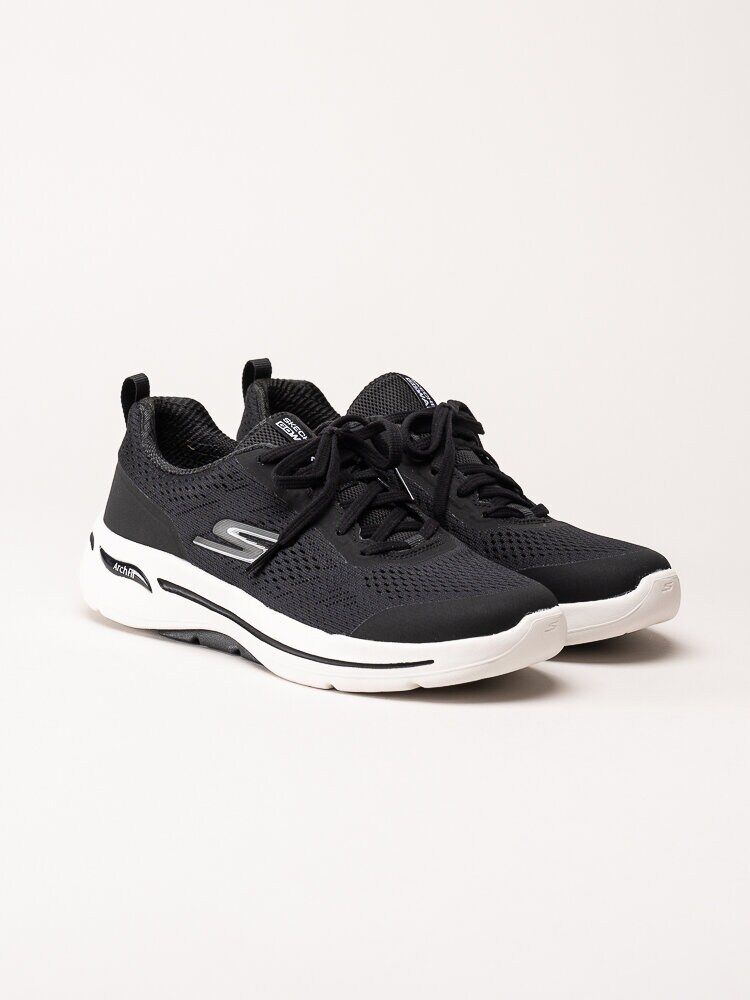 Skechers - Go Walk Arch Fit - Motion Bree - Svarta sportskor i textil