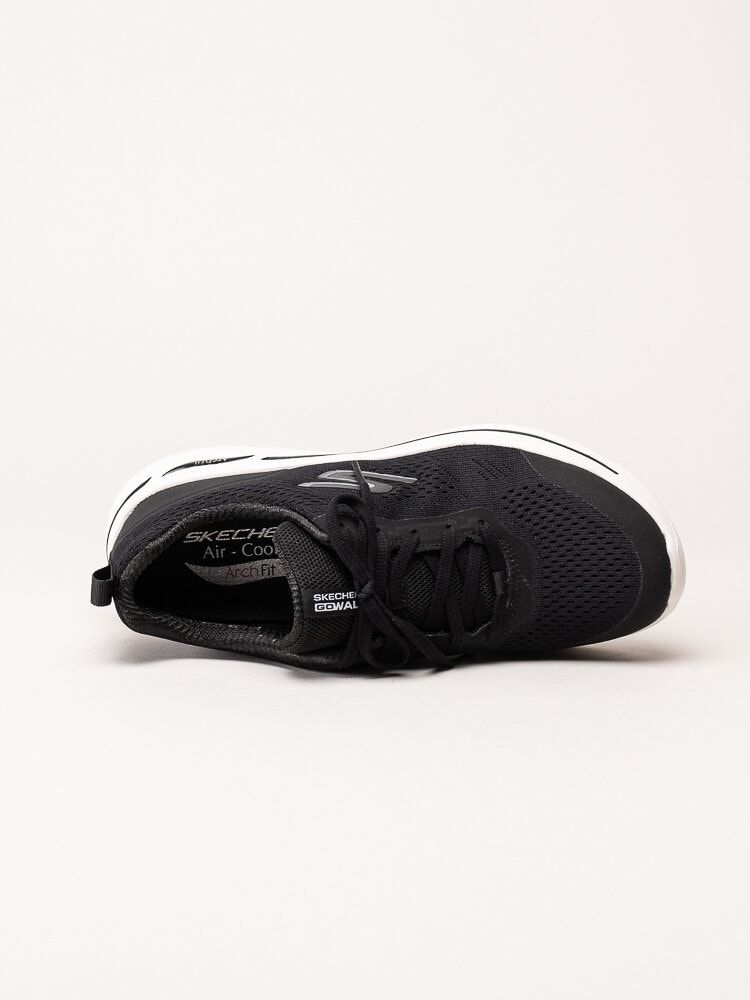 Skechers - Go Walk Arch Fit - Motion Bree - Svarta sportskor i textil