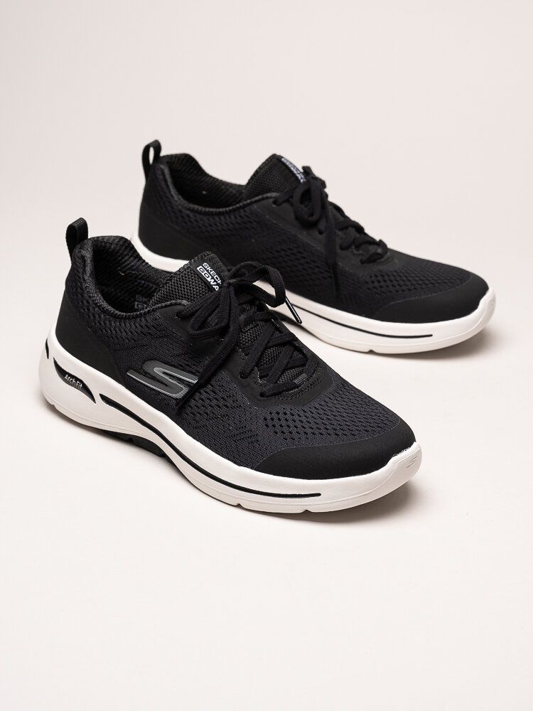 Skechers - Go Walk Arch Fit - Motion Bree - Svarta sportskor i textil