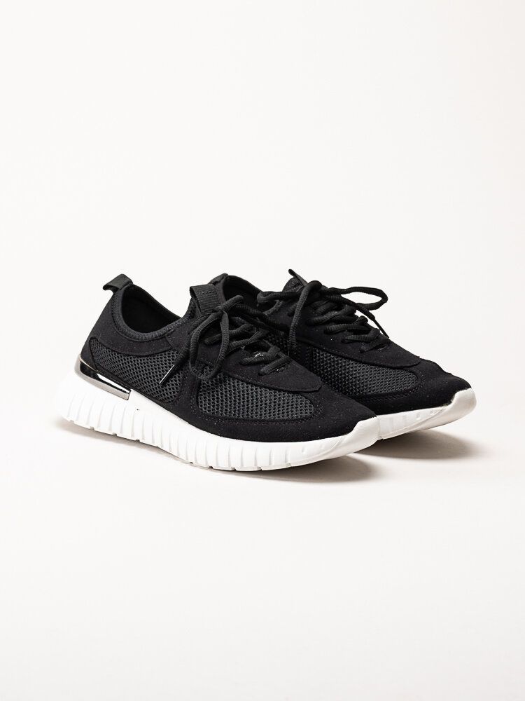 Ilse Jacobsen - Tulip4175 - Svarta sneakers i mesh