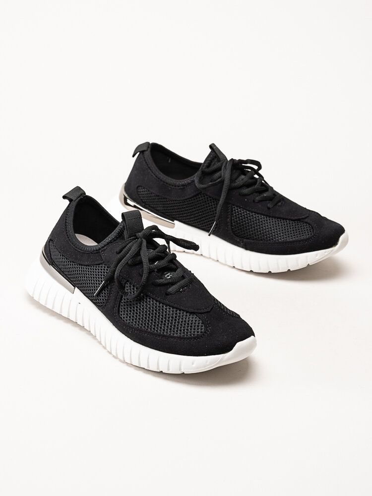Ilse Jacobsen - Tulip4175 - Svarta sneakers i mesh