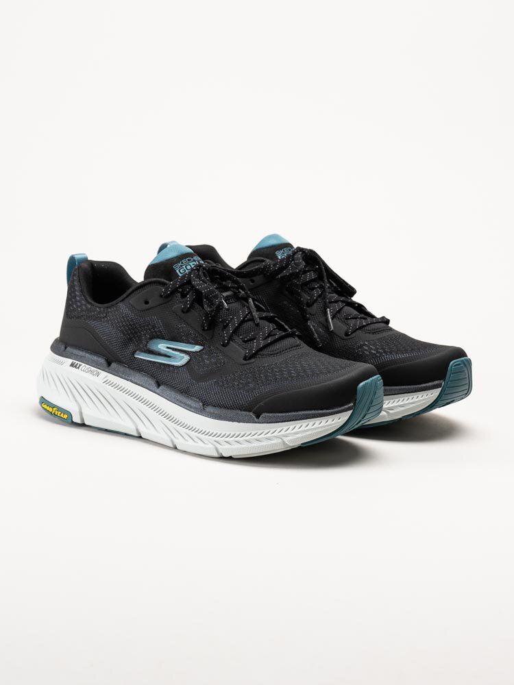 Skechers - Max Cushioning Premier 2.0 - Svarta sportskor i textil