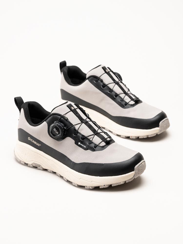 Icebug - Haze Womens RB9X - Ljusgrå sportiga promenadskor med Gore-Tex