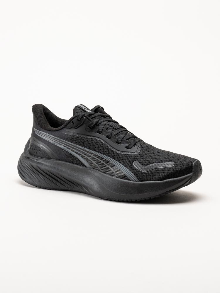 Puma - Pounce Lite - Svarta löparskor i textil