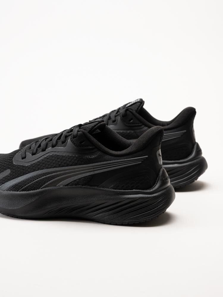 Puma - Pounce Lite - Svarta löparskor i textil