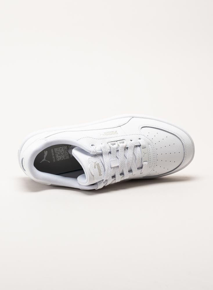 Puma - Caven 2.0 Lux - Vita sneakers i skinnimitation