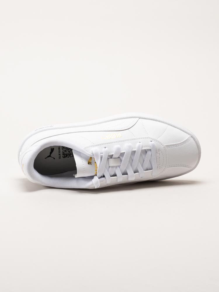 Puma - Club II SL - Vita sneakers i skinnimitation
