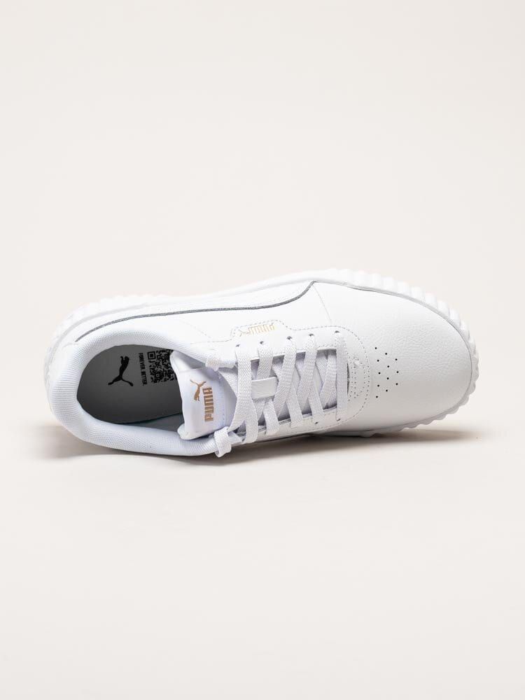 Puma - Carina 3.0 - Vita sneakers i skinnimitation