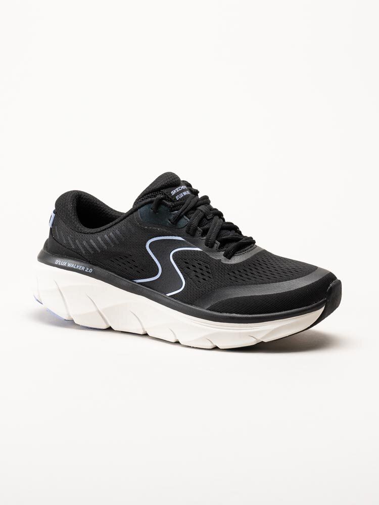 Skechers - DLux Walker 2.0 Active Pace - Svarta sportiga sneakers