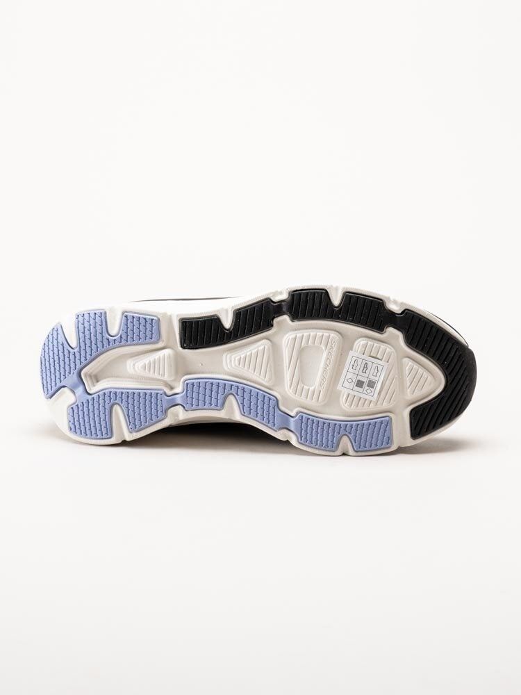 Skechers - DLux Walker 2.0 Active Pace - Svarta sportiga sneakers