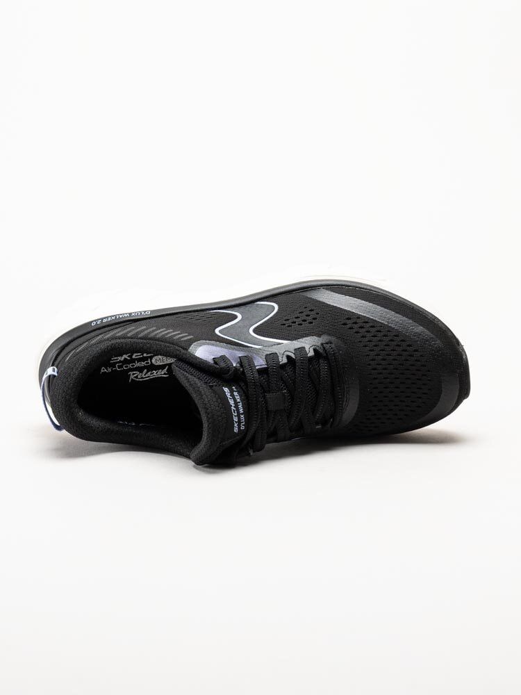 Skechers - DLux Walker 2.0 Active Pace - Svarta sportiga sneakers