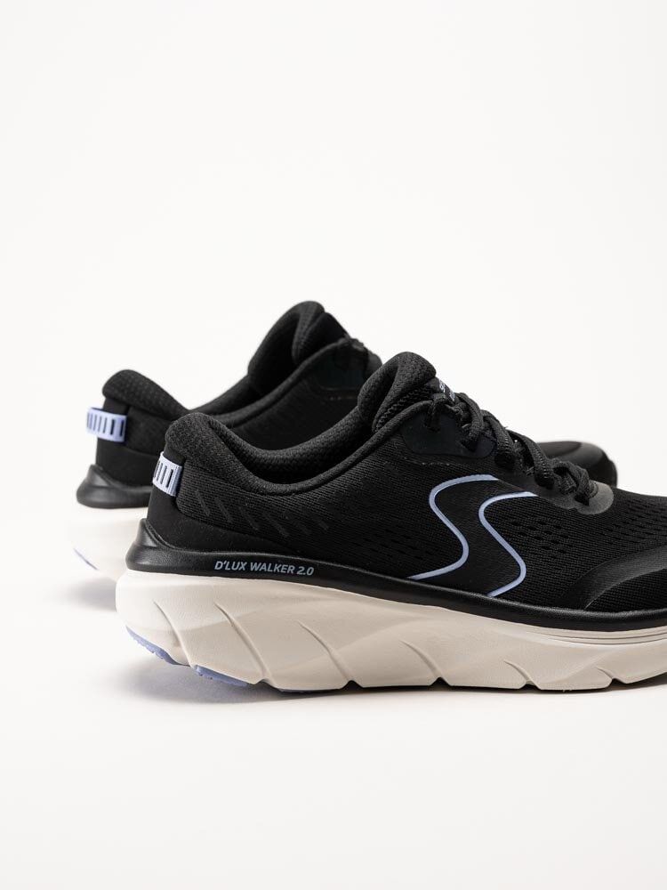 Skechers - DLux Walker 2.0 Active Pace - Svarta sportiga sneakers