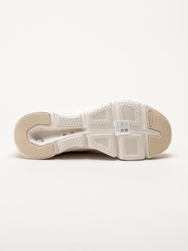 Skechers - Glide Step Gratify - Pace - Beige slip-ins sportskor i textil