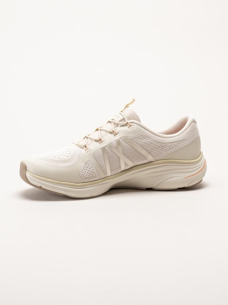 Skechers - DLux Comfort 2.0 - Beige sportiga sneakers