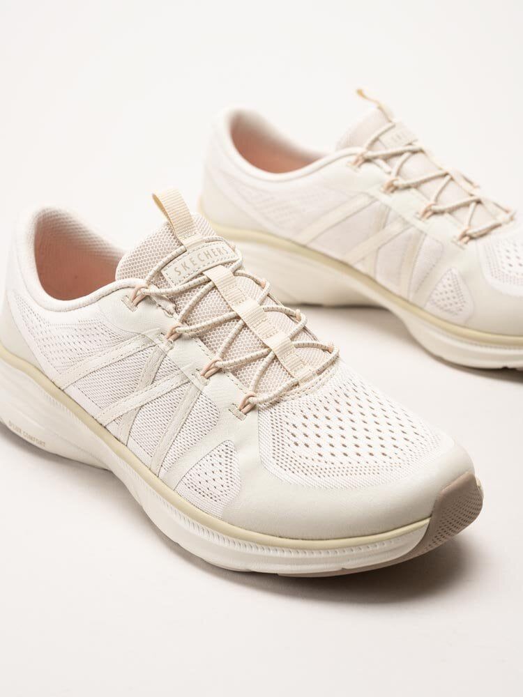 Skechers - DLux Comfort 2.0 - Beige sportiga sneakers