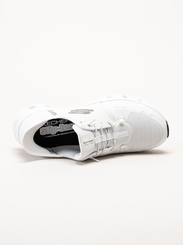 Skechers - Slip Ins Glide - Step Pro - Vita slip-ins sportskor i textil
