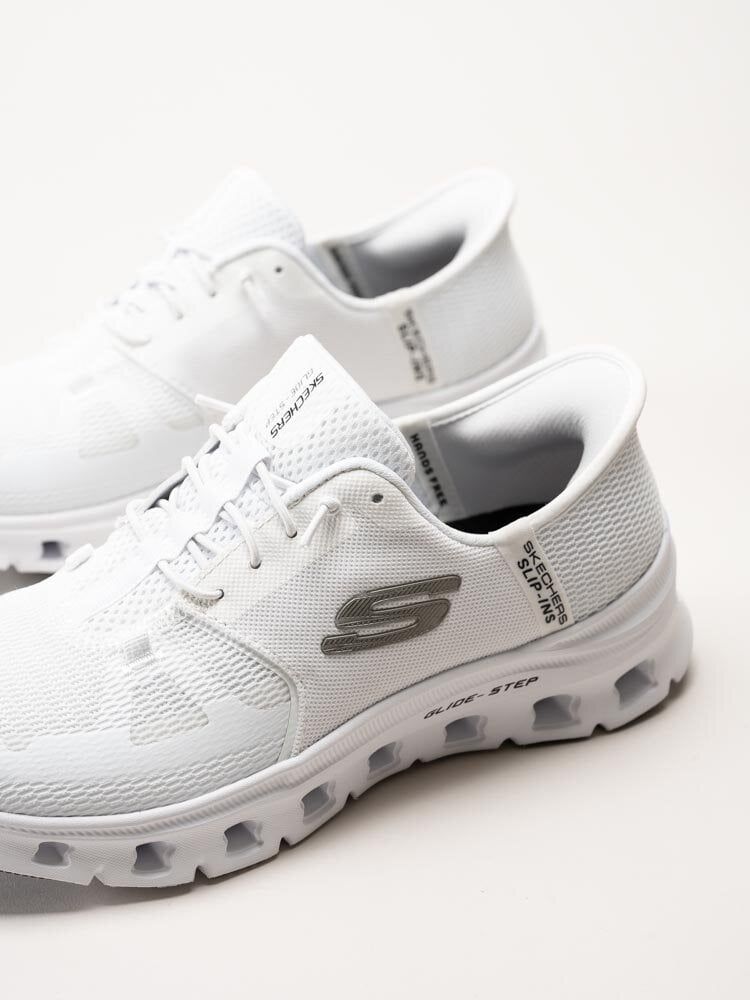 Skechers - Slip Ins Glide - Step Pro - Vita slip-ins sportskor i textil