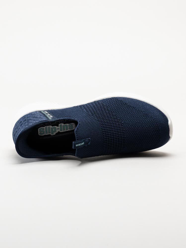 Skechers - Ultra Flex 3.0 - Marinblå slip-ins sneakers i mesh