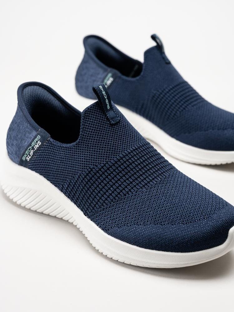 Skechers - Ultra Flex 3.0 - Marinblå slip-ins sneakers i mesh