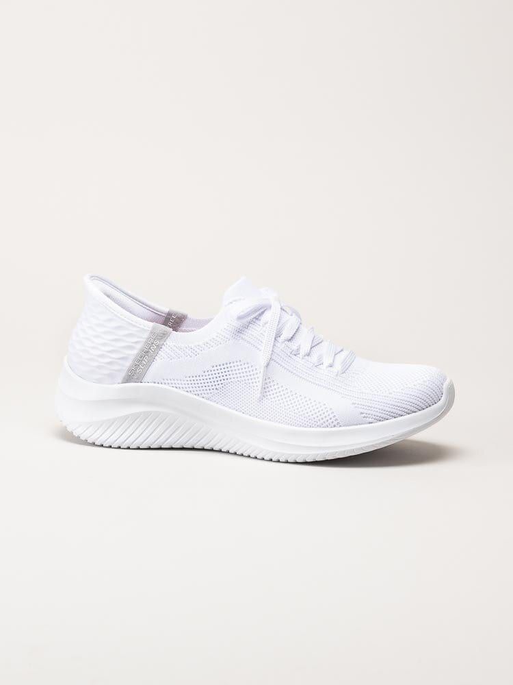 Skechers - Ultra Flex 3.0 - Brilliant - Vita slip-ins sneakers i textil