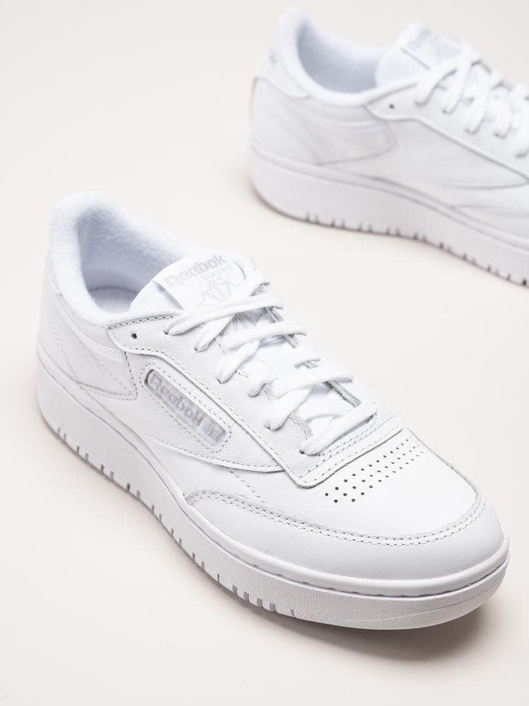 Reebok - Club C Double - Vita sneakers i skinn