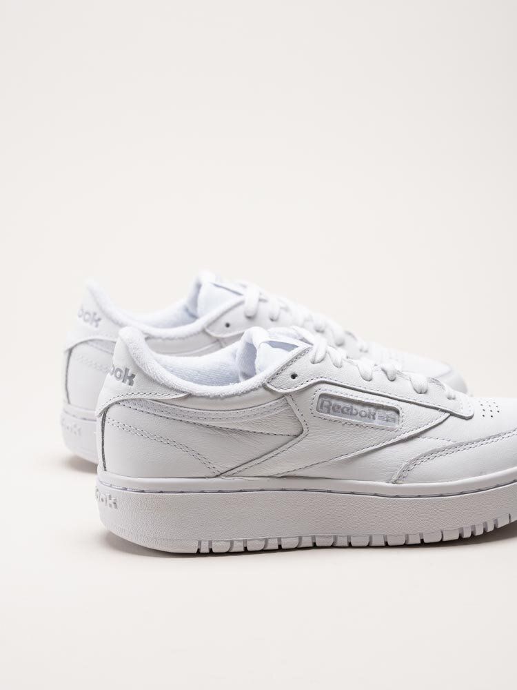 Reebok - Club C Double - Vita sneakers i skinn