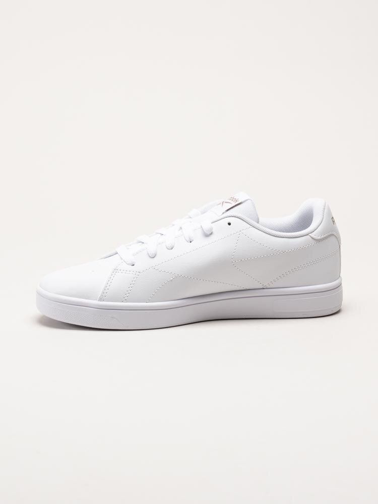 Reebok - Court Clean - Vita sneakers i skinnimitation