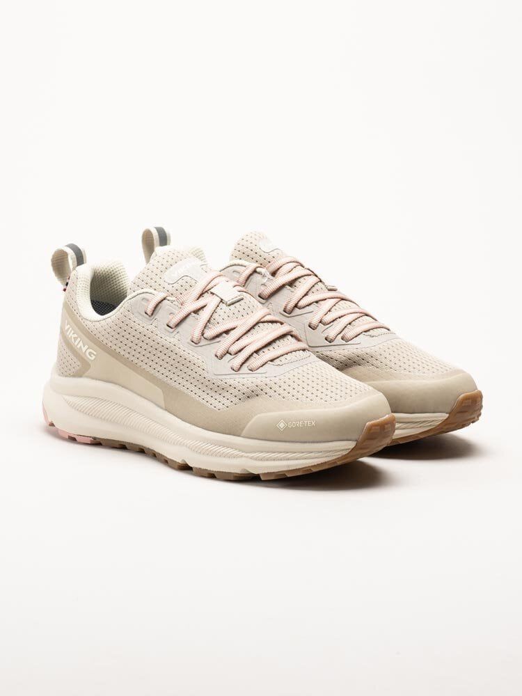 Viking Footwear - Motion Low GTX W - Beige sneakers med Gore-Tex
