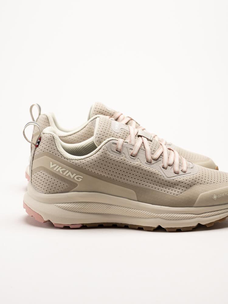 Viking Footwear - Motion Low GTX W - Beige sneakers med Gore-Tex