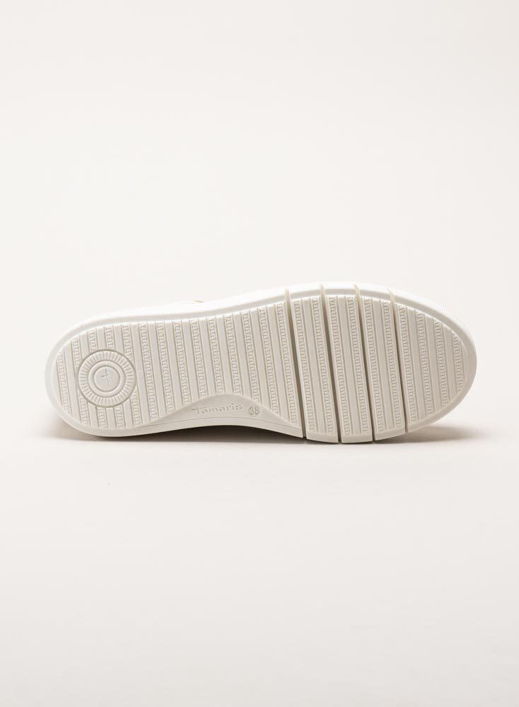 Tamaris - Vit beige sneakers
