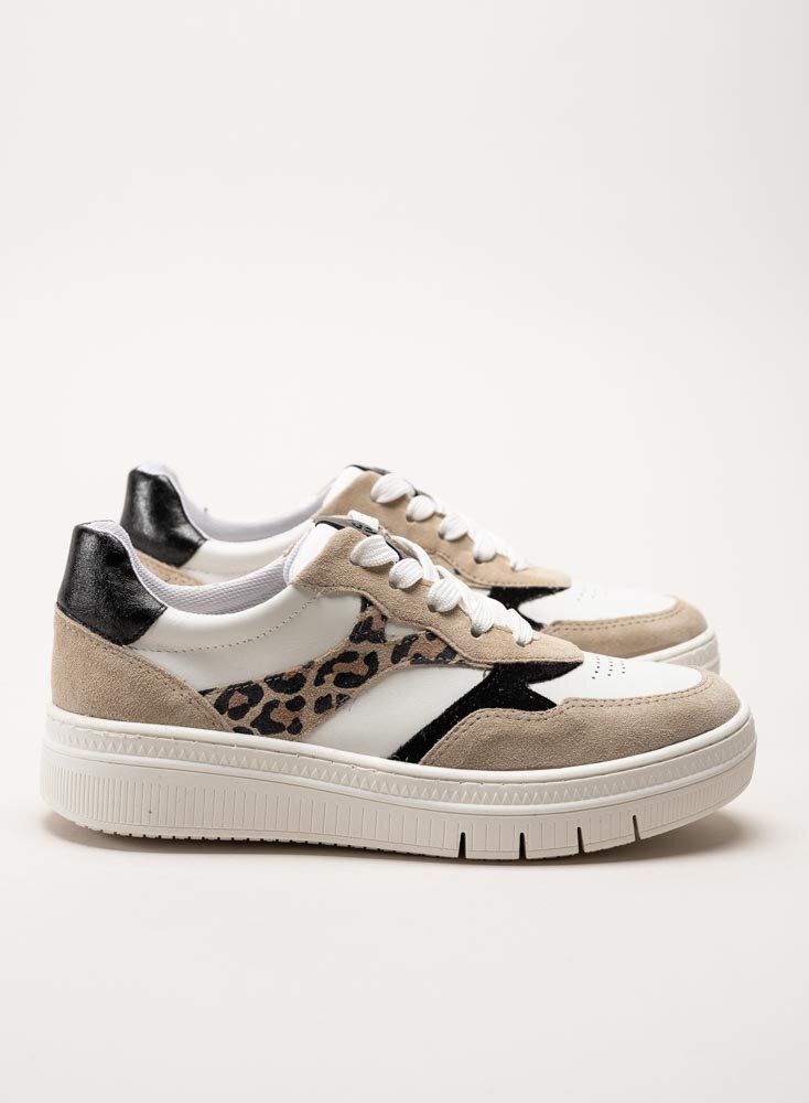 Tamaris - Vit beige sneakers