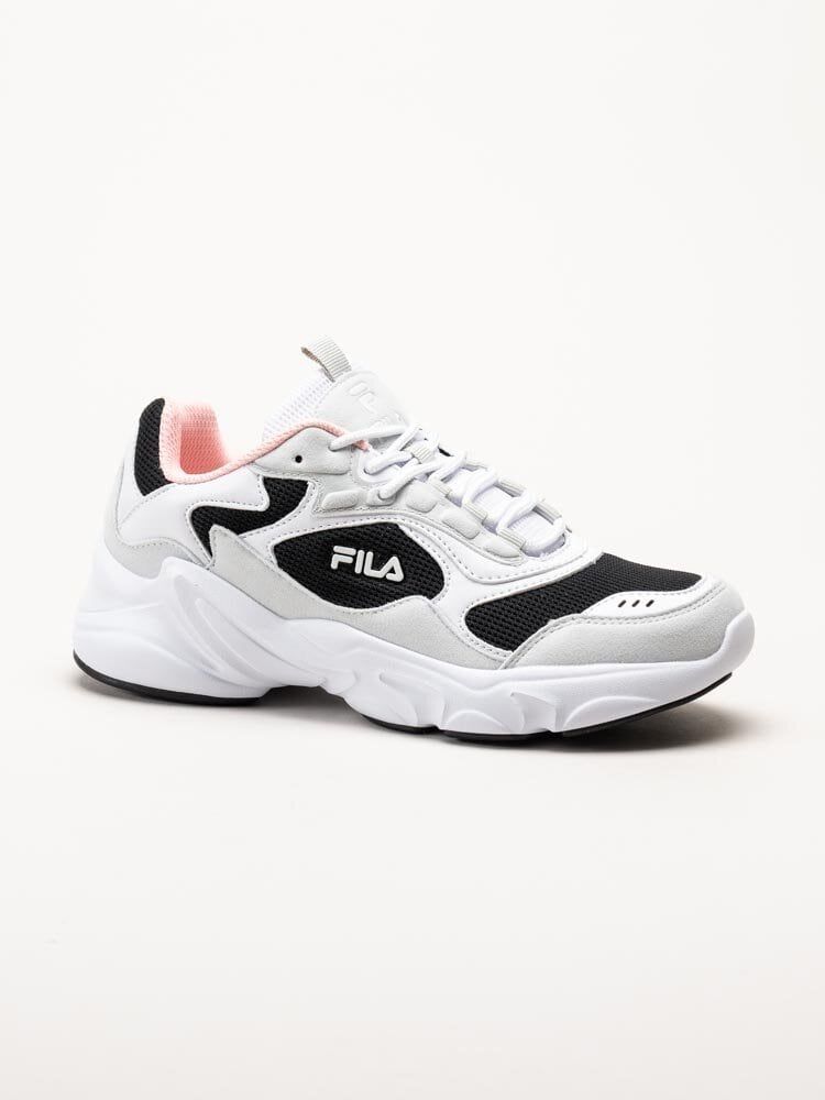 FILA - Collene CB Wmn - Vit svarta chunky sneakers