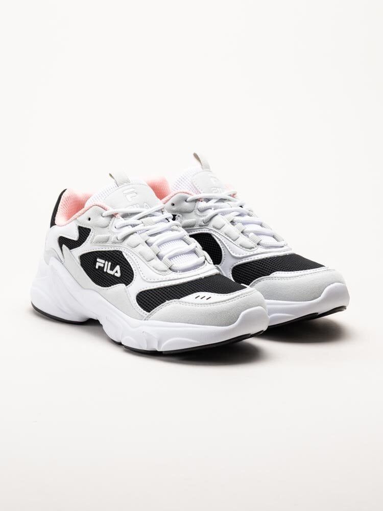 FILA - Collene CB Wmn - Vit svarta chunky sneakers