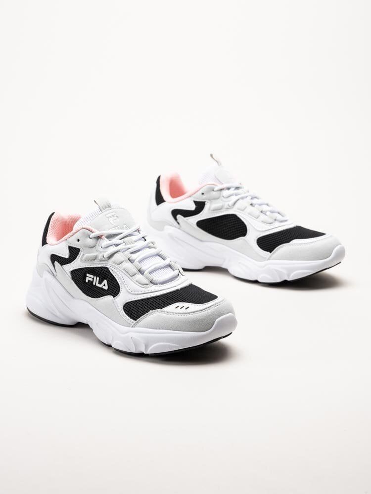 FILA - Collene CB Wmn - Vit svarta chunky sneakers