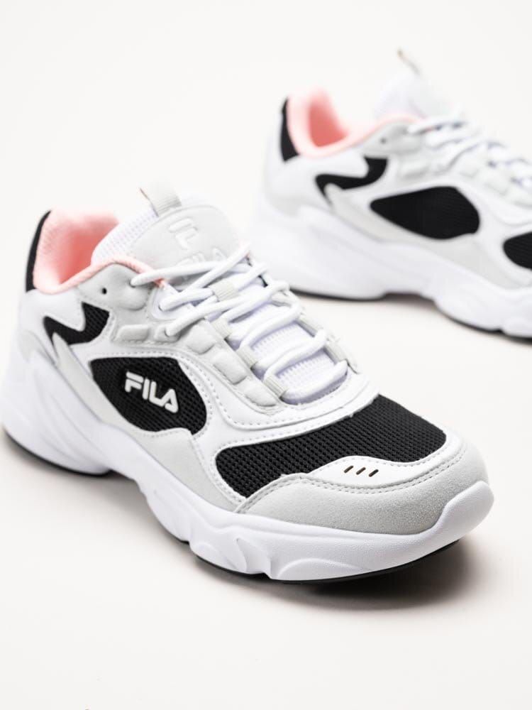 FILA - Collene CB Wmn - Vit svarta chunky sneakers
