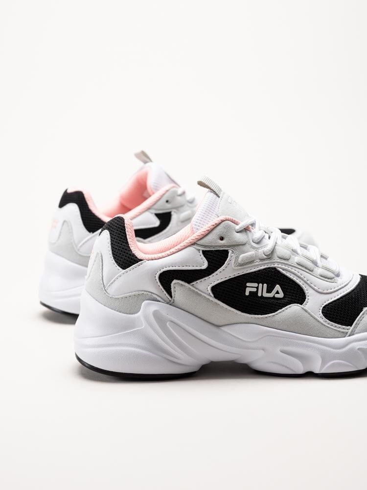 FILA - Collene CB Wmn - Vit svarta chunky sneakers