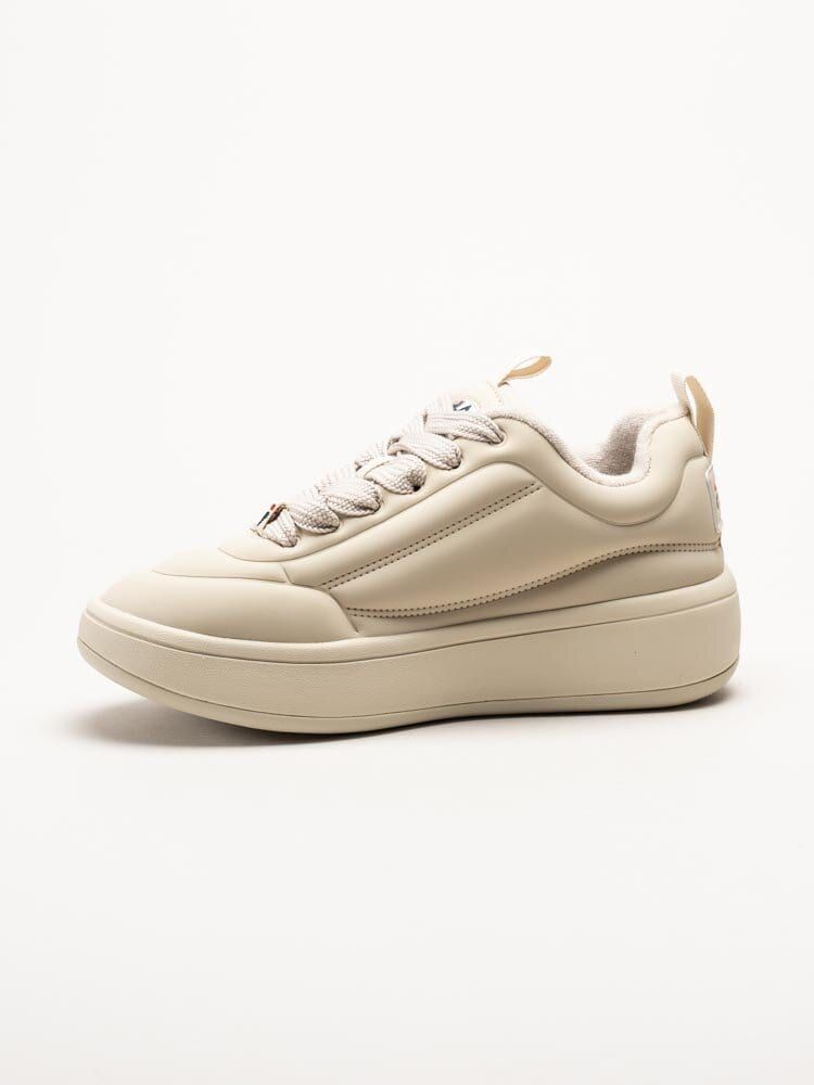 FILA - Superbubble Wmn - Beige sneakers i skinnimitation