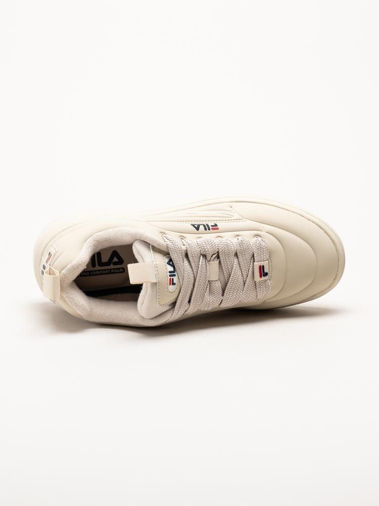 FILA - Superbubble Wmn - Beige sneakers i skinnimitation