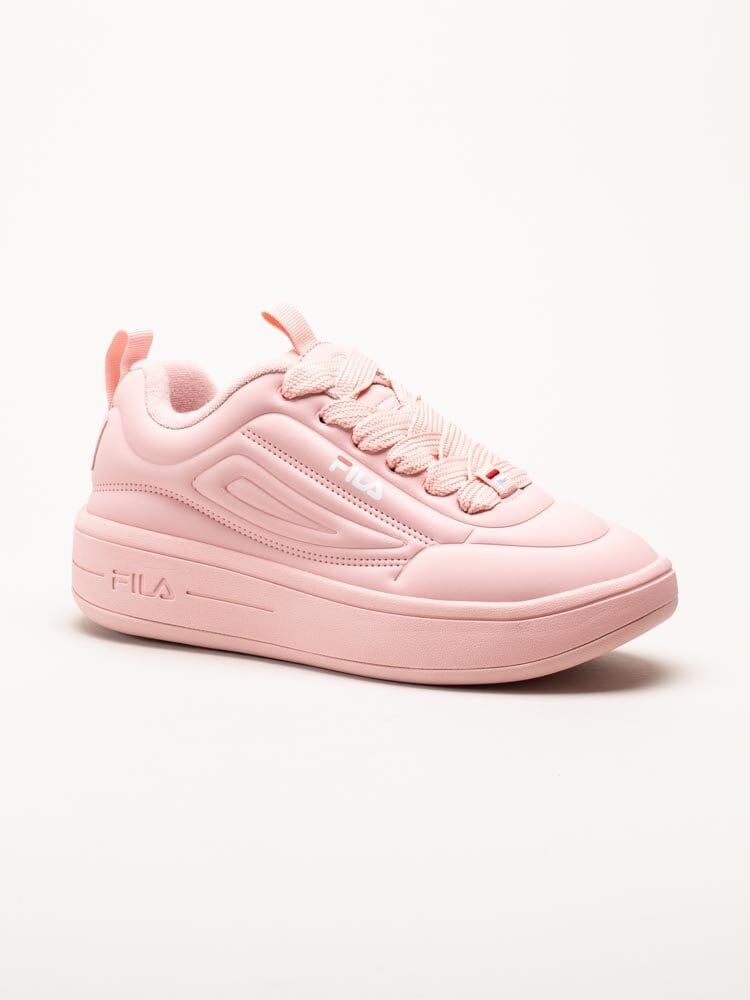 FILA - Superbubble Wmn - Rosa sneakers i skinnimitation