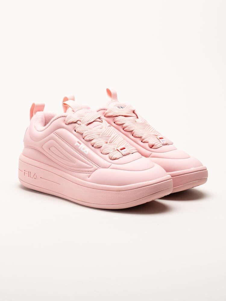 FILA - Superbubble Wmn - Rosa sneakers i skinnimitation