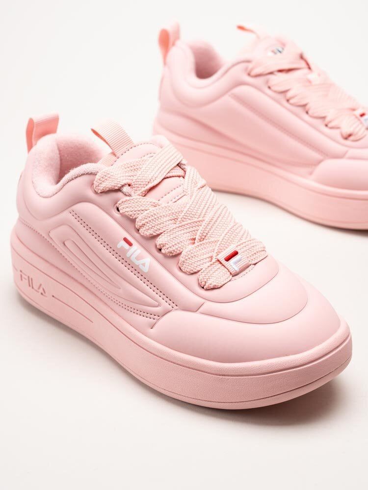 FILA - Superbubble Wmn - Rosa sneakers i skinnimitation