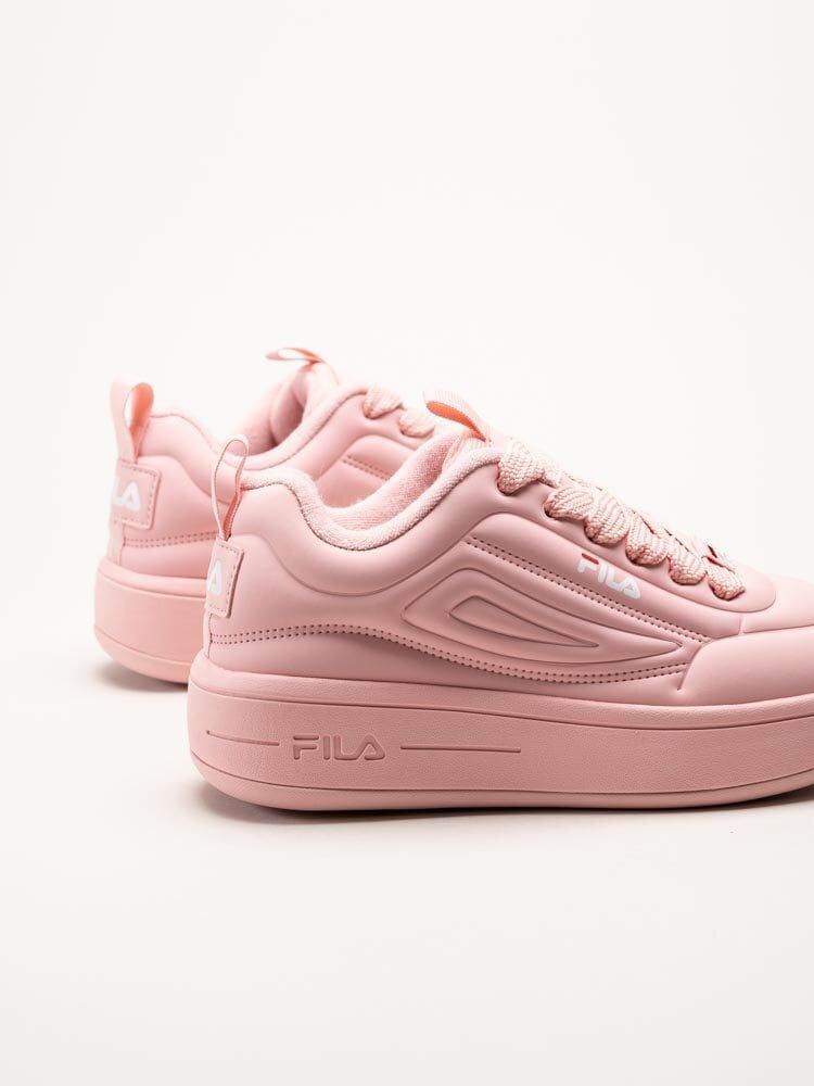 FILA - Superbubble Wmn - Rosa sneakers i skinnimitation