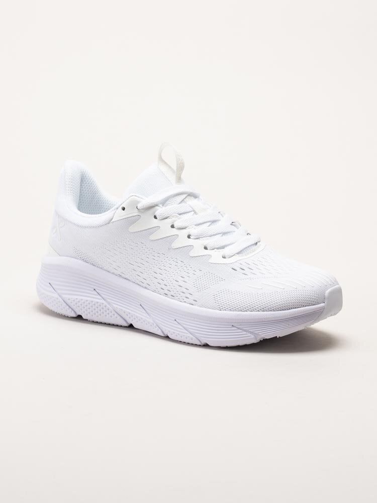 Exani - Aviator W - Vita sportiga sneakers i textil