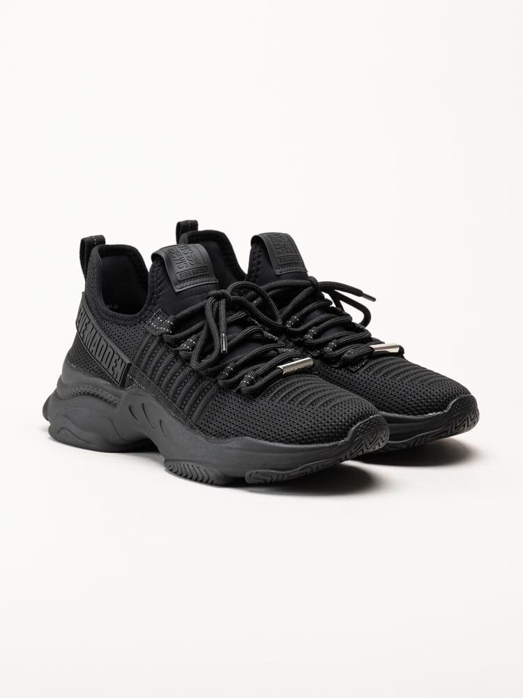 Steve Madden - Mac-E - Svarta chunky sneakers i textil