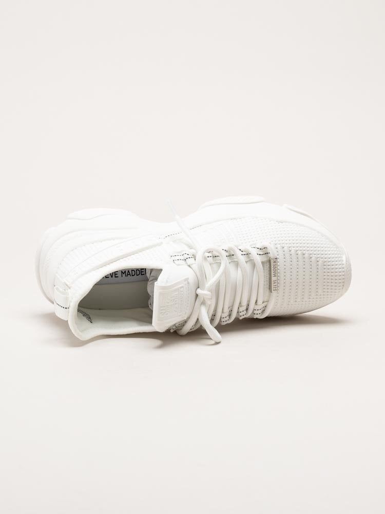 Steve Madden - Mac-E - Vita chunky sneakers i textil