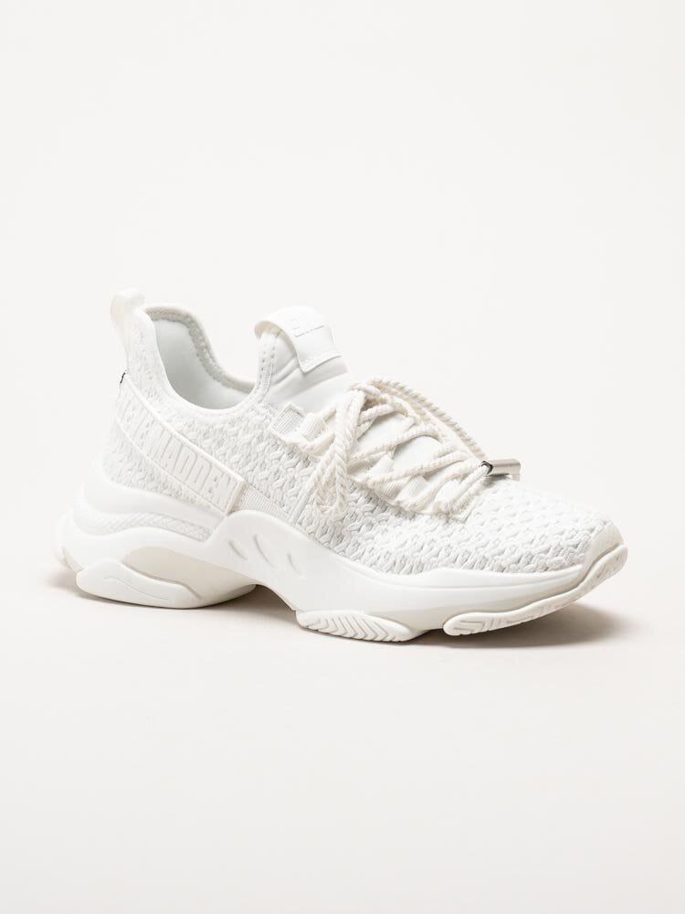 Steve Madden - Mileage - Vita chunky sneakers i virkad textil