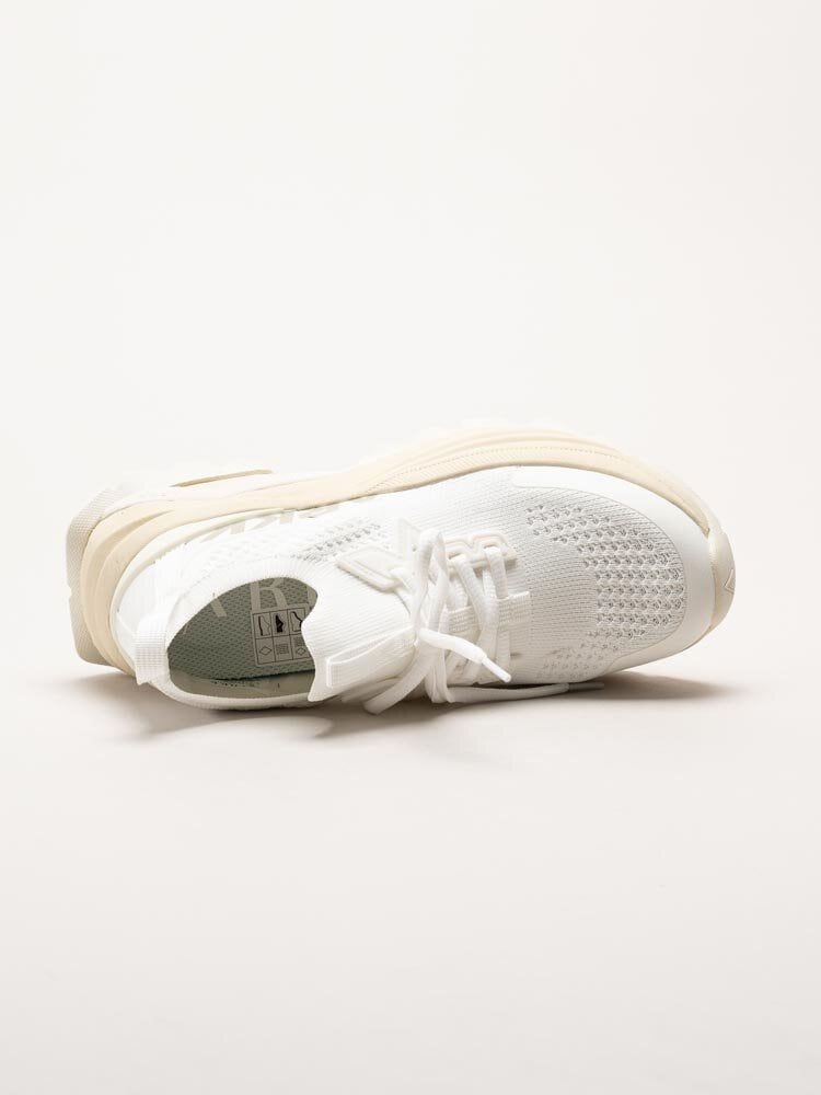 ARKK Copenhagen - Waste Zero Bright White - Vita slip on sneakers i textil