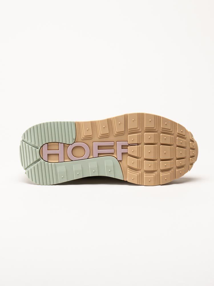 Hoff - Xanthos - Khakifärgade retro sneakers